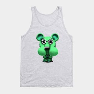 Green smart animal Tank Top